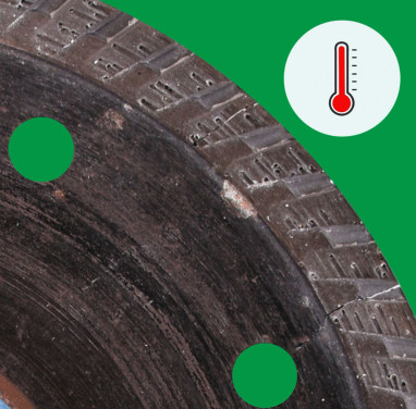 Термічне зношування. Руйнування алмазоносного шару під дією високої температури