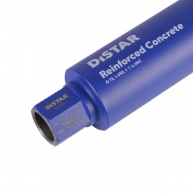 Сверло алмазное DDS-W 72x450x1 1/4 UNC Reinforced concrete