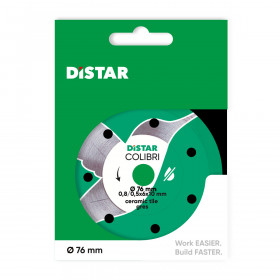 Алмазный диск для керамики Distar 76x0,8 Colibri