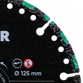 Круг алмазный отрезной 1A1RSS 125 Rex