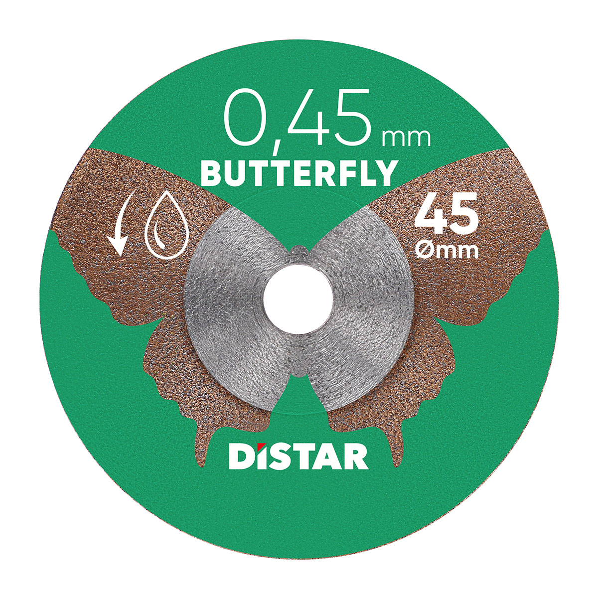 Круг алмазный отрезной 1A1R 45x0,45x5,8H Butterfly