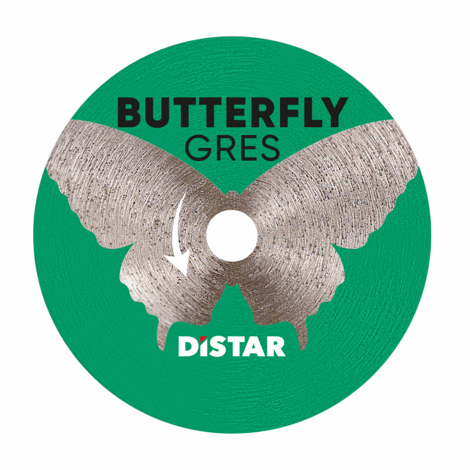 【Z21759】B.A.N.D. Круг алмазный отрезной Distar 45x0,6x5,8 Butterfly