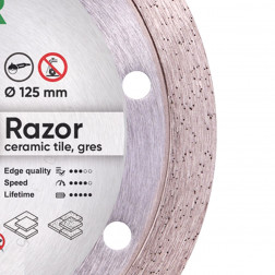Круг алмазний вiдрiзний 1A1R 125 Razor