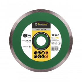 Круг алмазный отрезной 1A1R 180x1,6x25,4 Baumesser Stein Pro