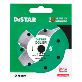 Алмазний диск для кераміки Distar 76x0,8 Colibri