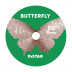 Круг алмазний вiдрiзний Distar 50x0.6x5.8 Butterfly