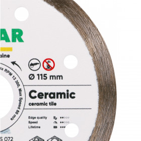 Круг алмазний вiдрiзний 1A1R 115 Ceramic