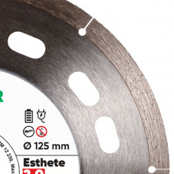 Круг алмазный отрезной 1A1R 125x22,23 Esthete 2.0