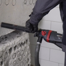 Дрель алмазного сверления с микроударом AGP DM52D